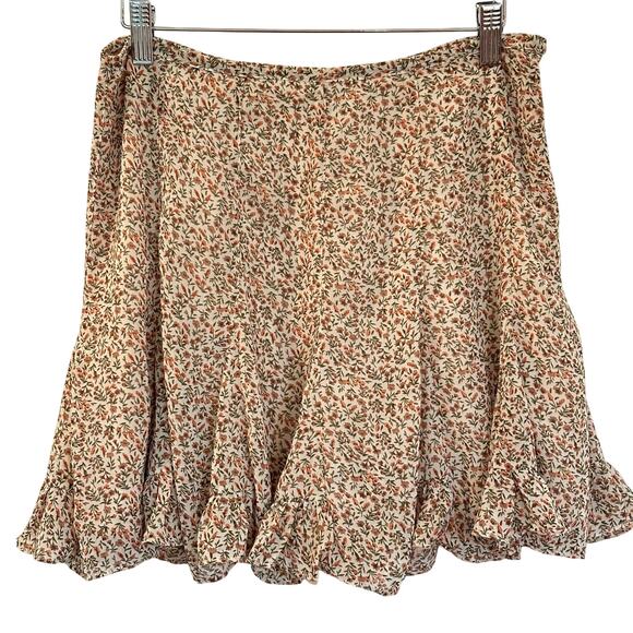 Dress Forum Y2K Floral Mini Skirt sz L - Picture 1 of 7